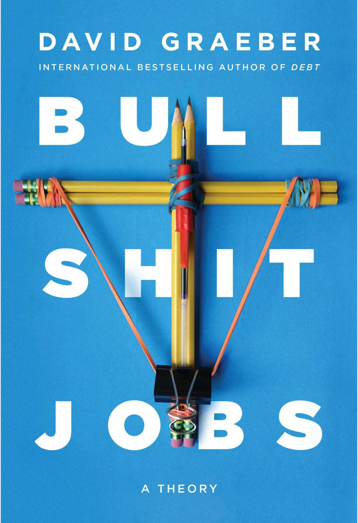 Copertina di Bullshit Jobs di David Graeber